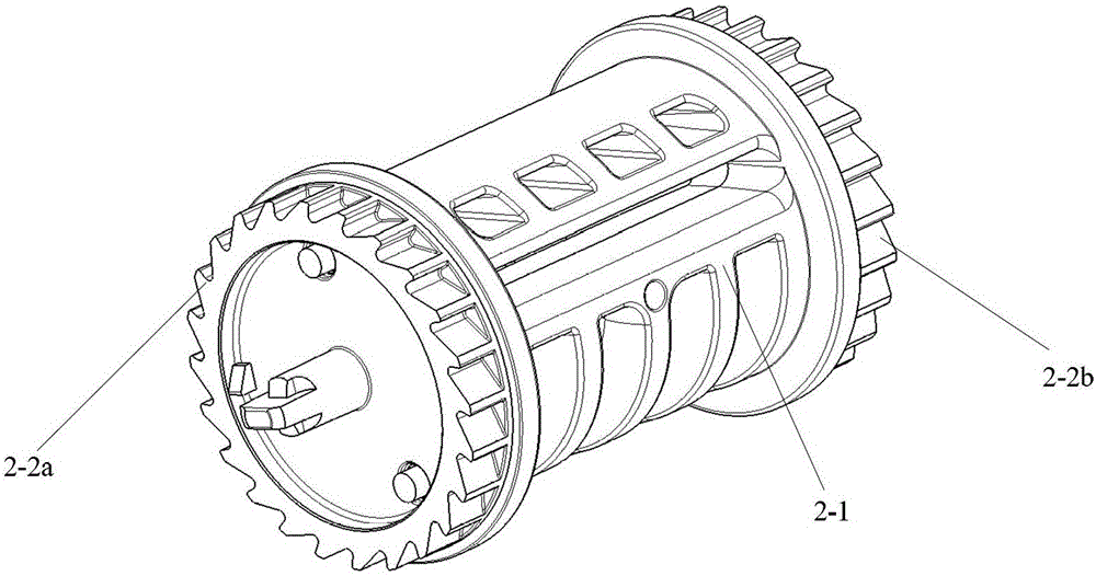 Reel, end cap, seat belt retractor and seat belt assembly