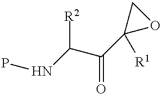 Stable compositions of peptide epoxy ketones