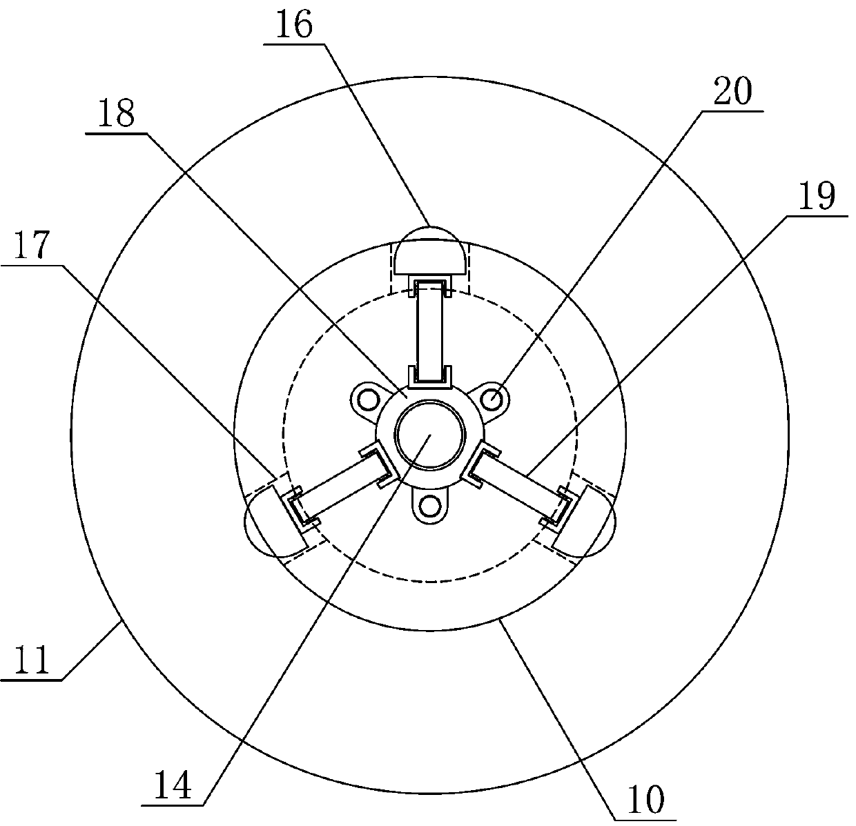 Textile fabric conveying device