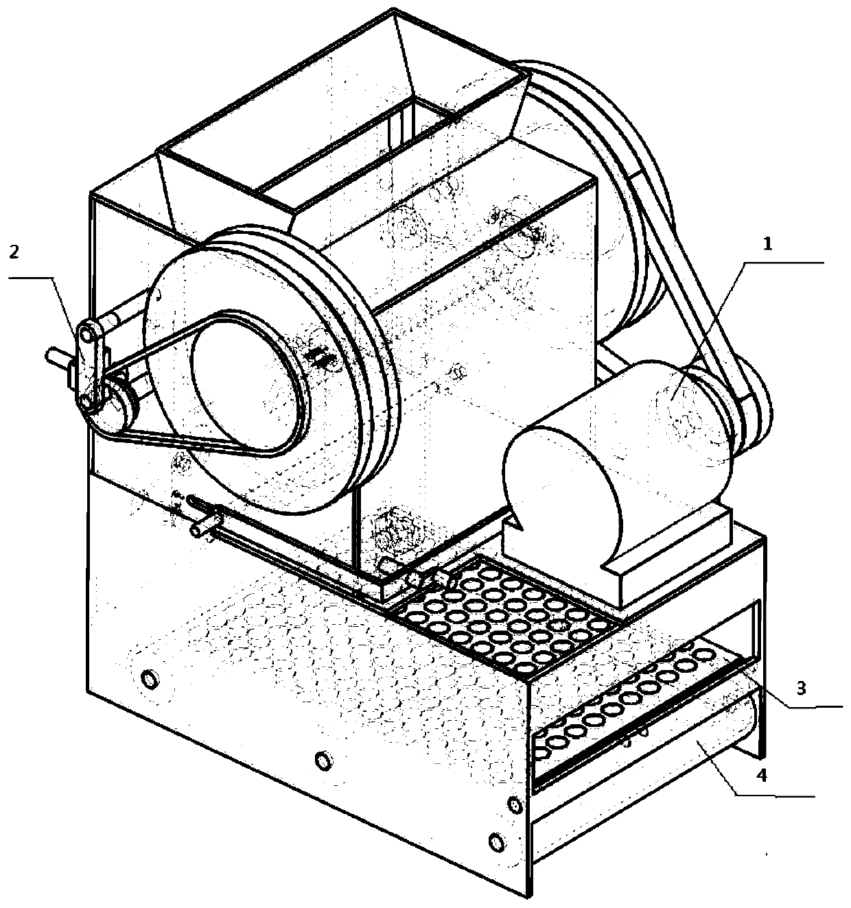 Building concrete recycling equipment,