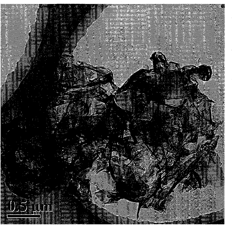 A kind of method for macroscopically preparing graphene