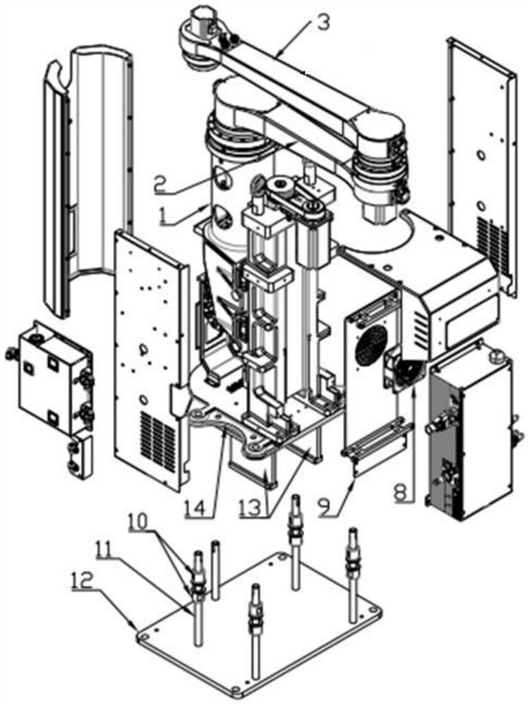 Four-axis robot