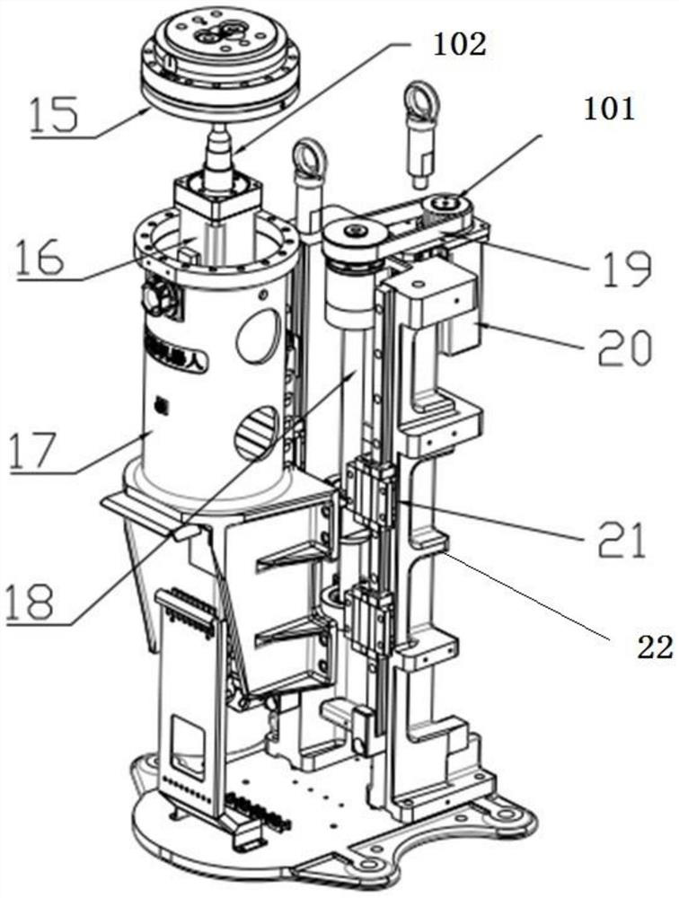 Four-axis robot