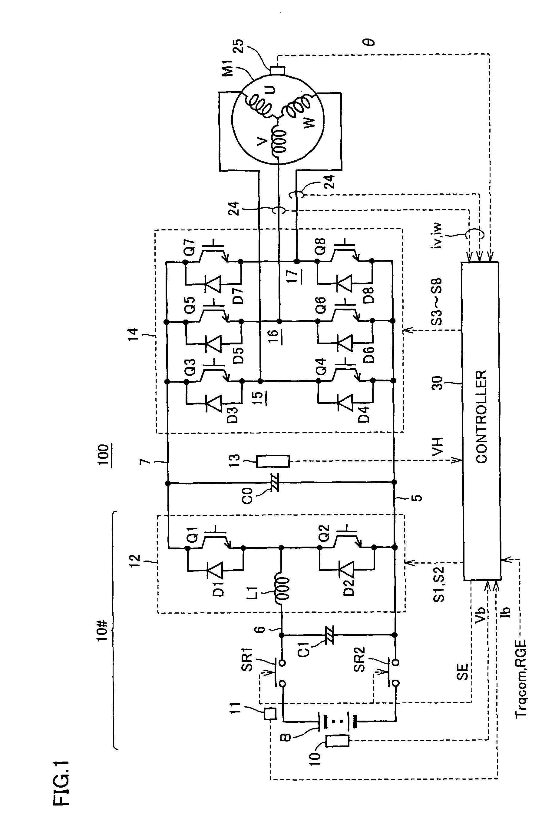 Drive controller and drive control method for electric motor