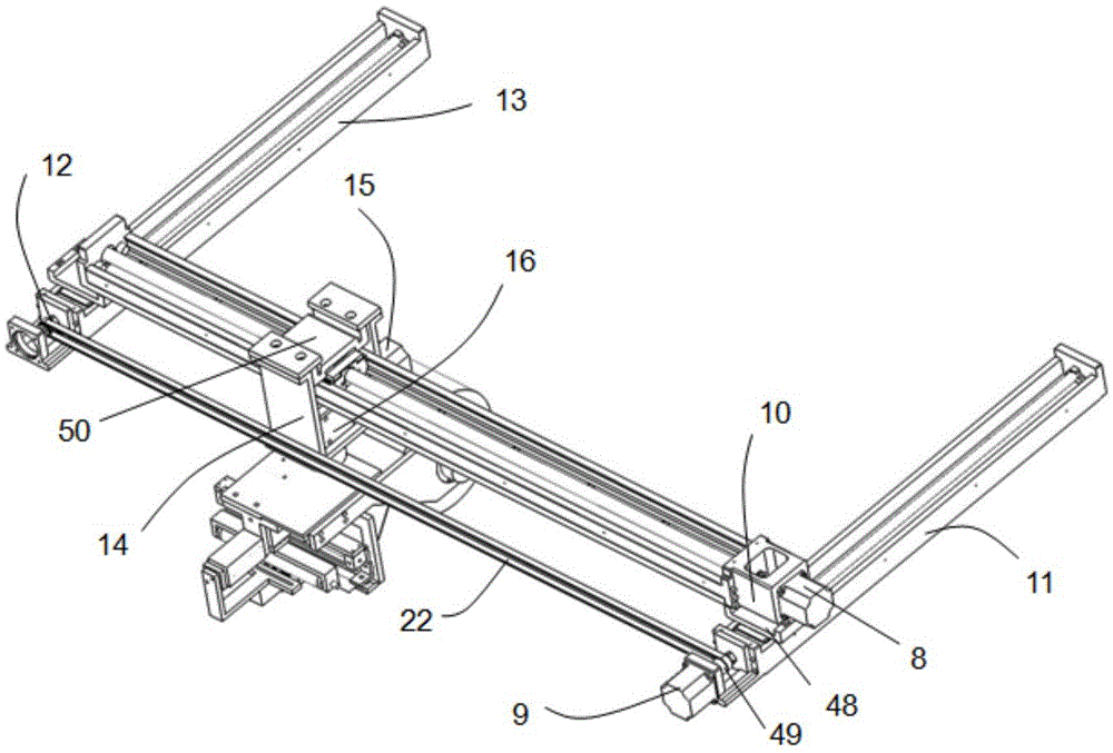 Full-automatic double-sided tape pasting equipment with compound functions