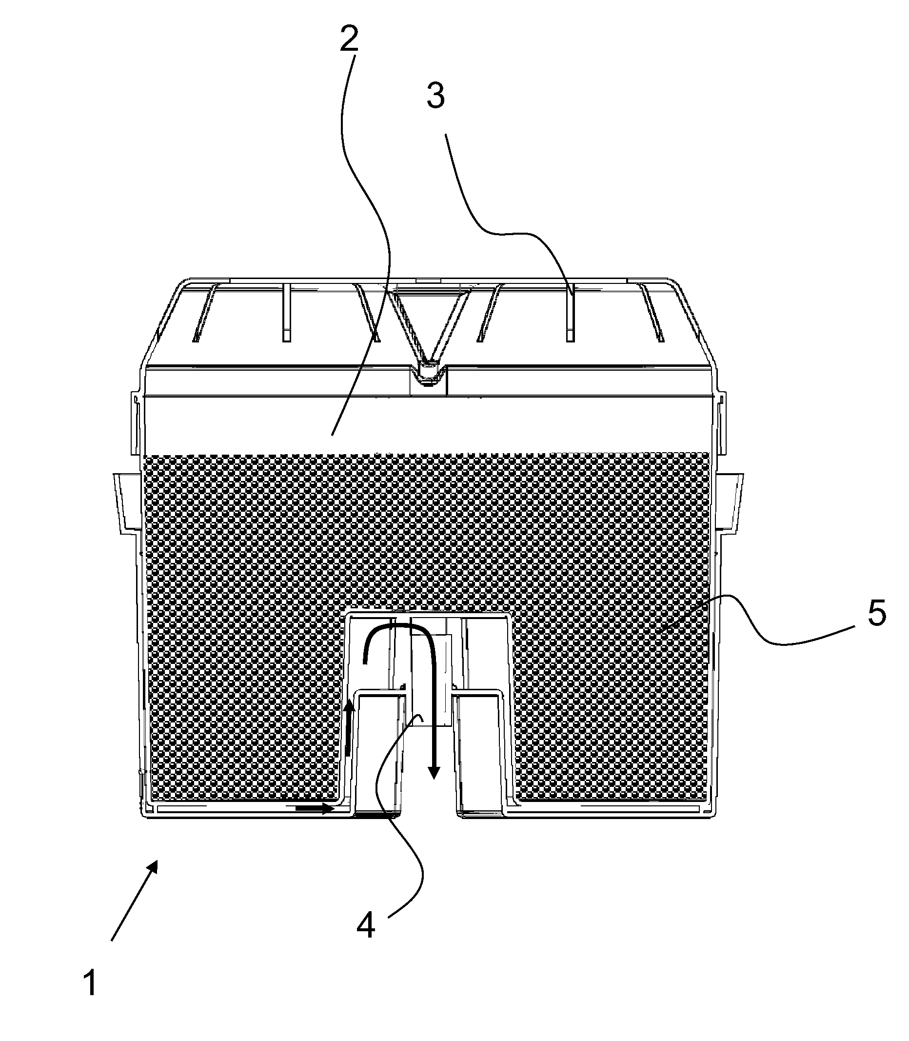 Cartridge for the Treatment of Drinking Water and Method for Purifying Drinking Water