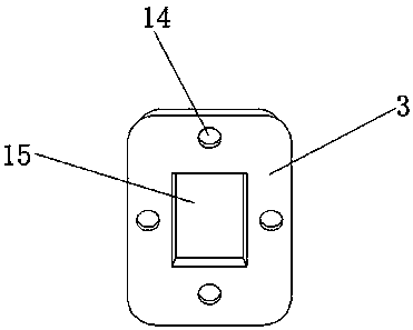 Corner wall-mounted building monitoring equipment