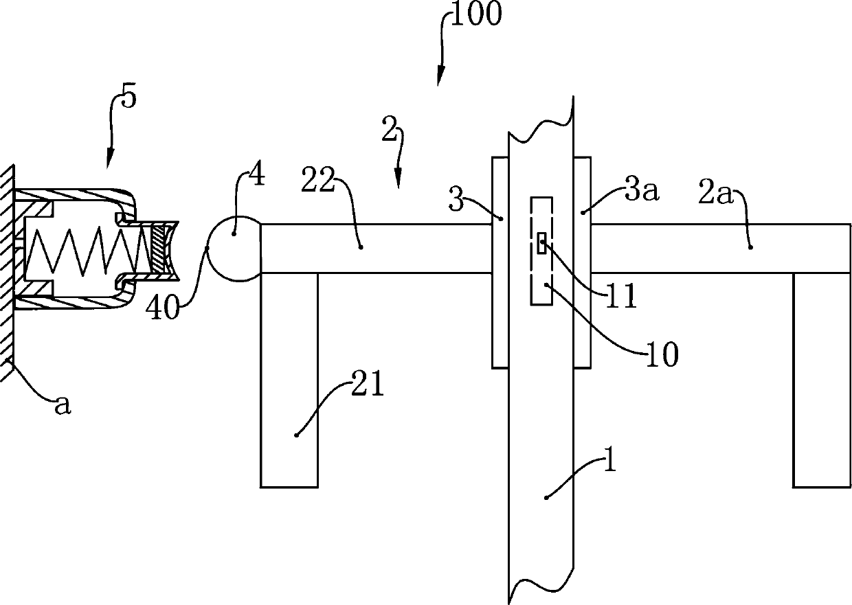 Novel door leaf control system