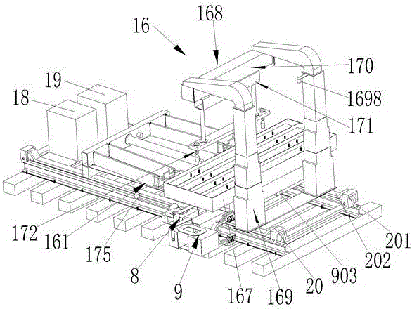 Sleeper automatic replacement device