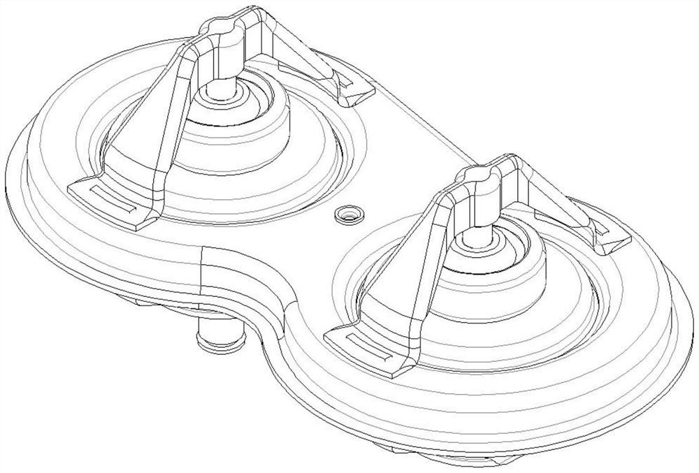 Spin riveting equipment suitable for automobile temperature regulator