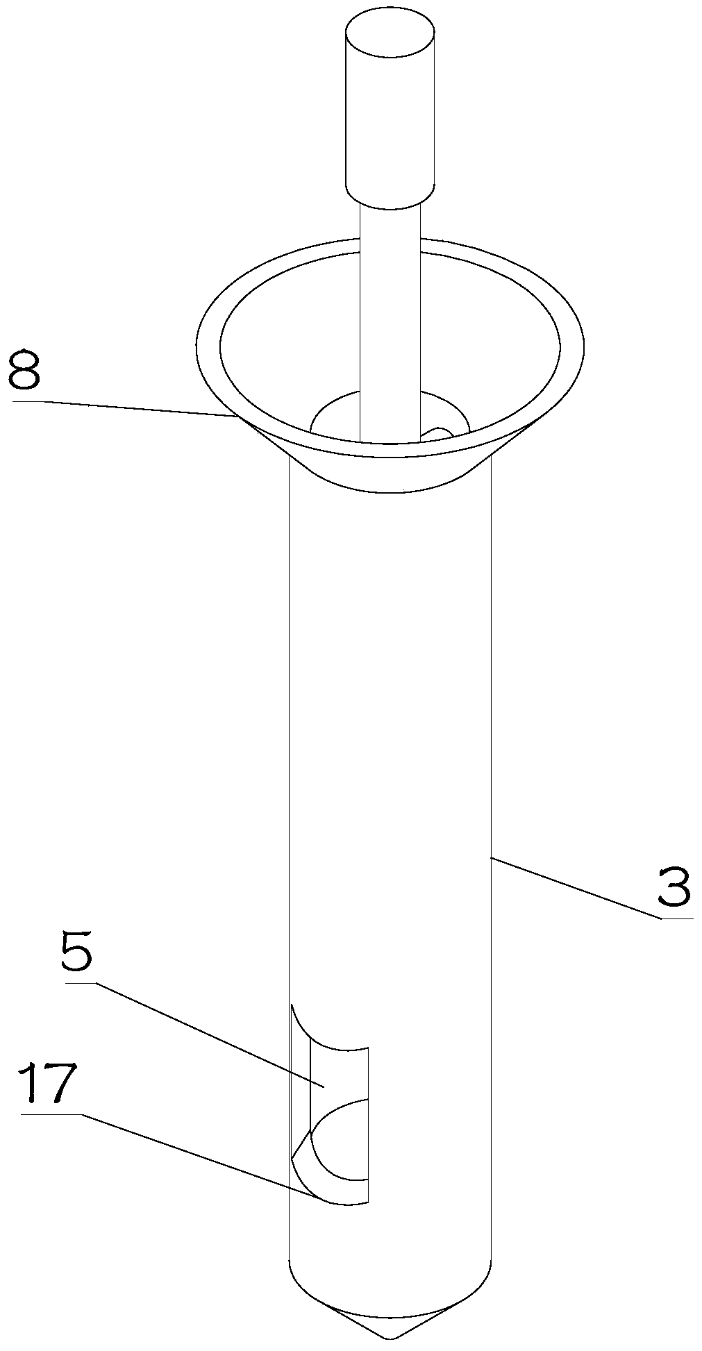 Drilling seeding apparatus for agricultural production