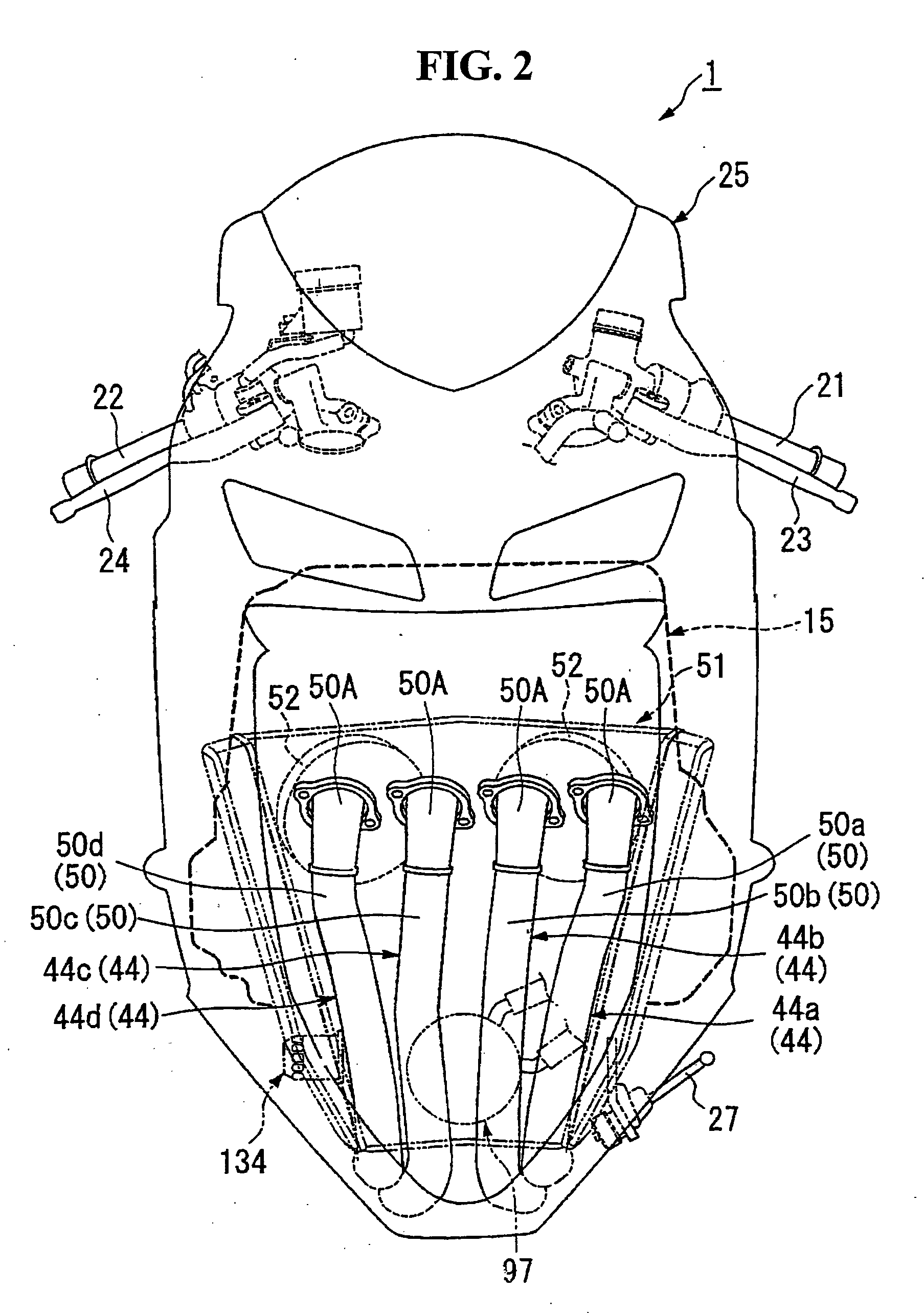 Engine crankcase structure