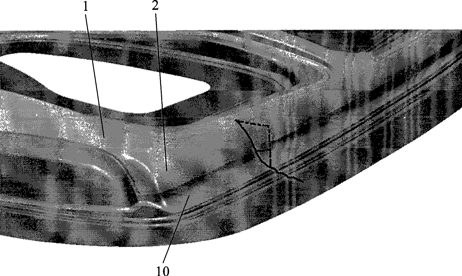 Process additional method for vehicle exterior panel