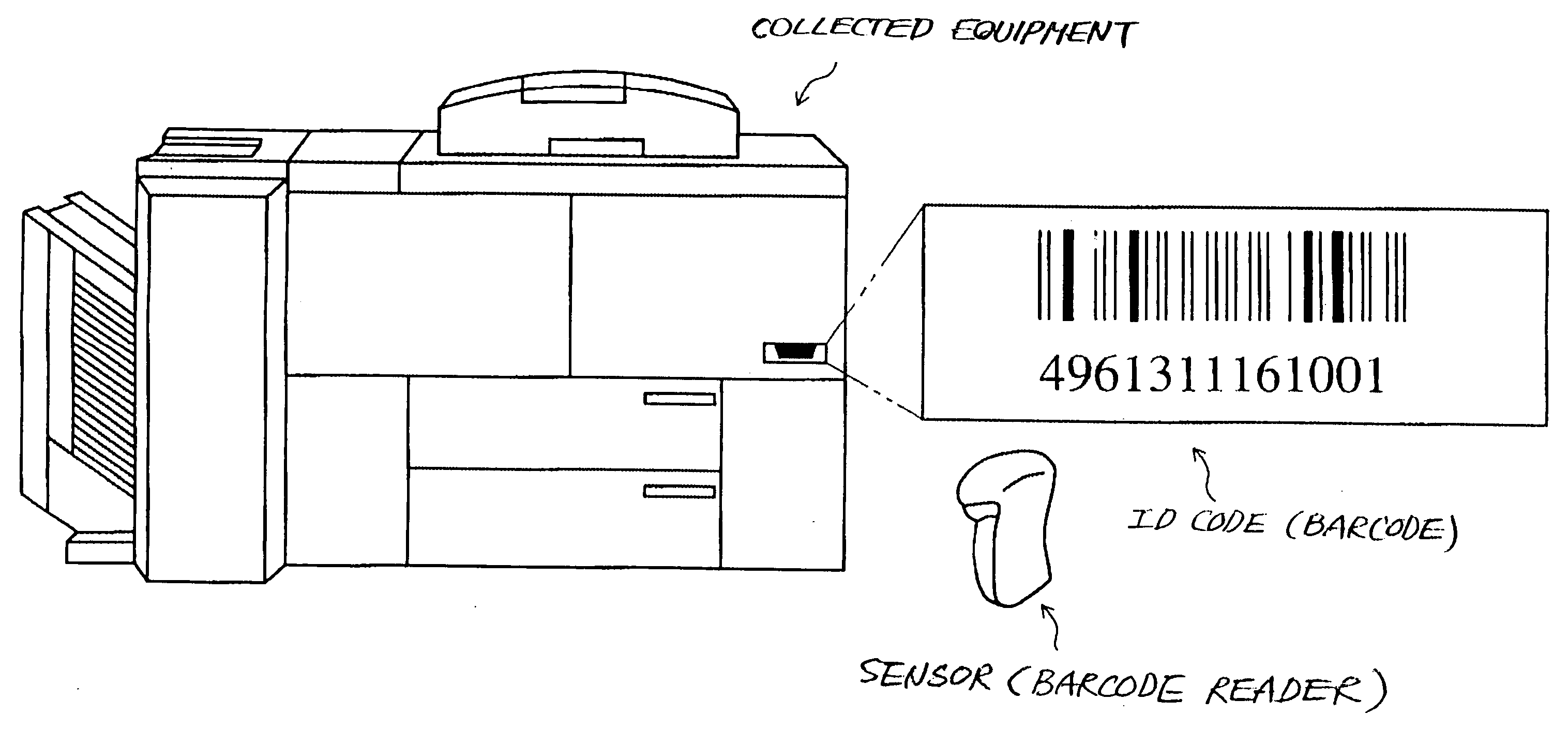 Recycling system and disassembling and classifying method