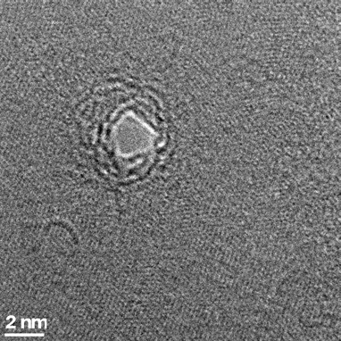 Method for preparing graphene nano holes