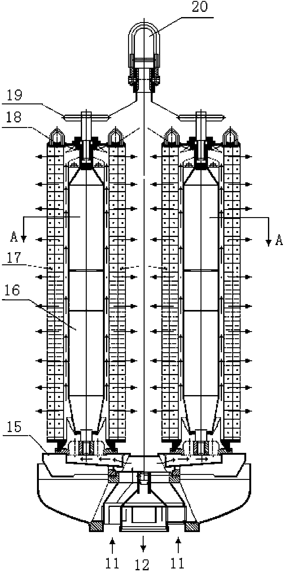 Ultralow liquor ratio zipper dyeing machine and dyeing process thereof