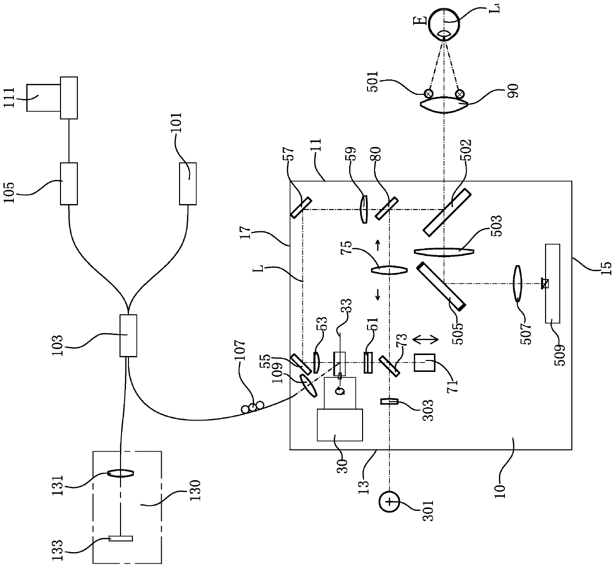 Ophthalmic measurement system