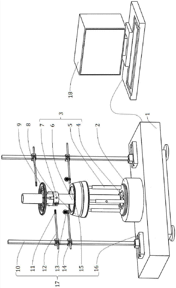 Device and method for assembling multi-stage drum type rotor of aero-engine