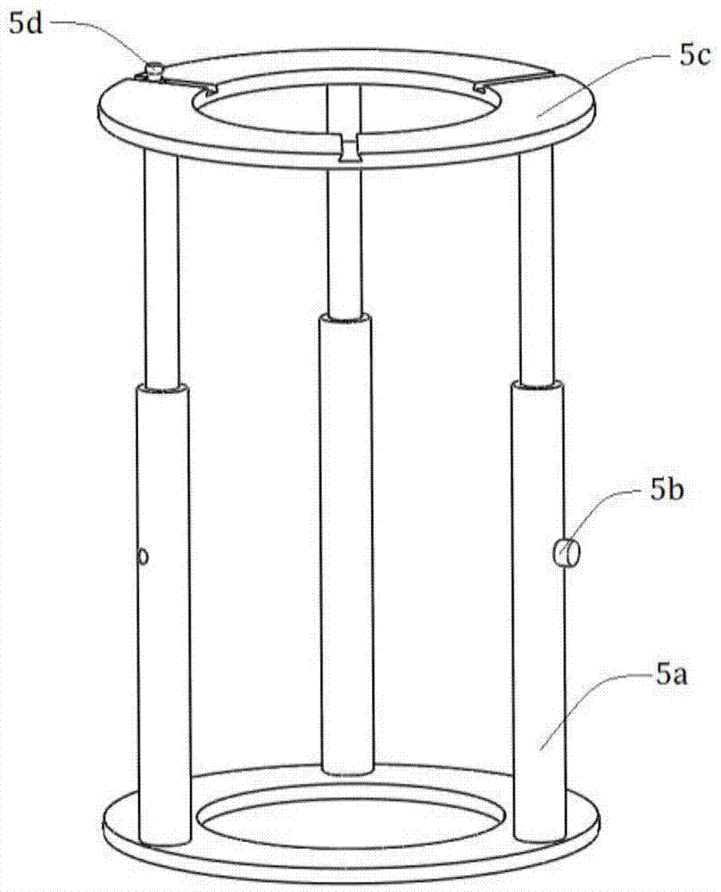 Device and method for assembling multi-stage drum type rotor of aero-engine