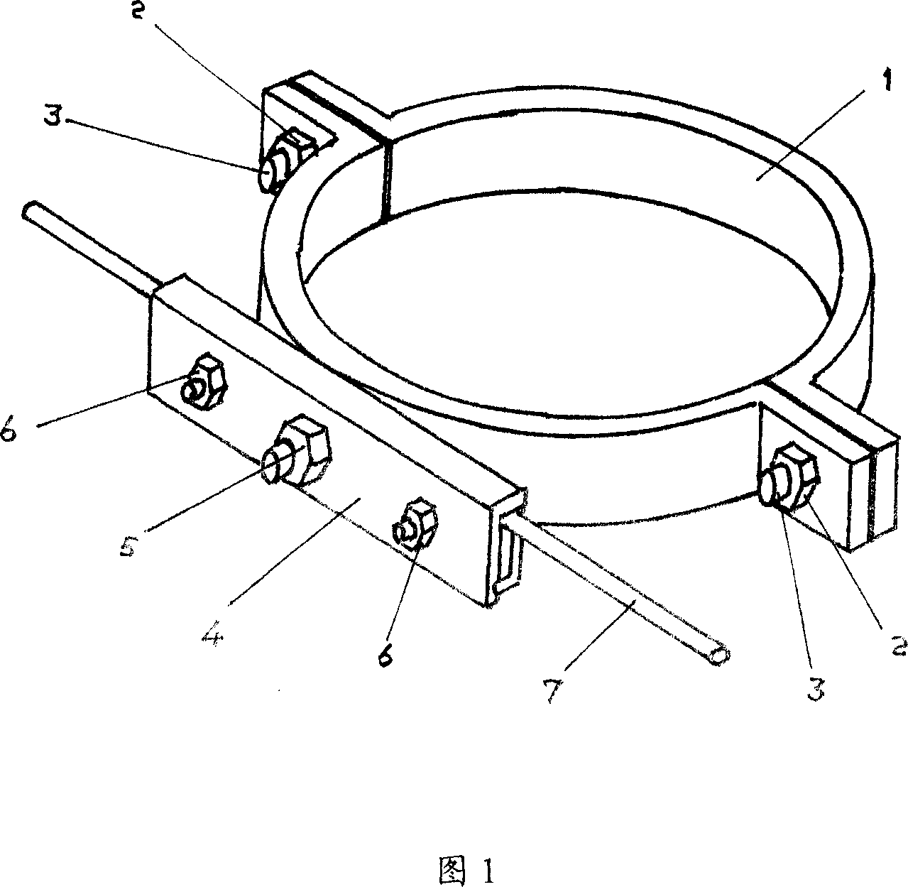 Antitheft hoop