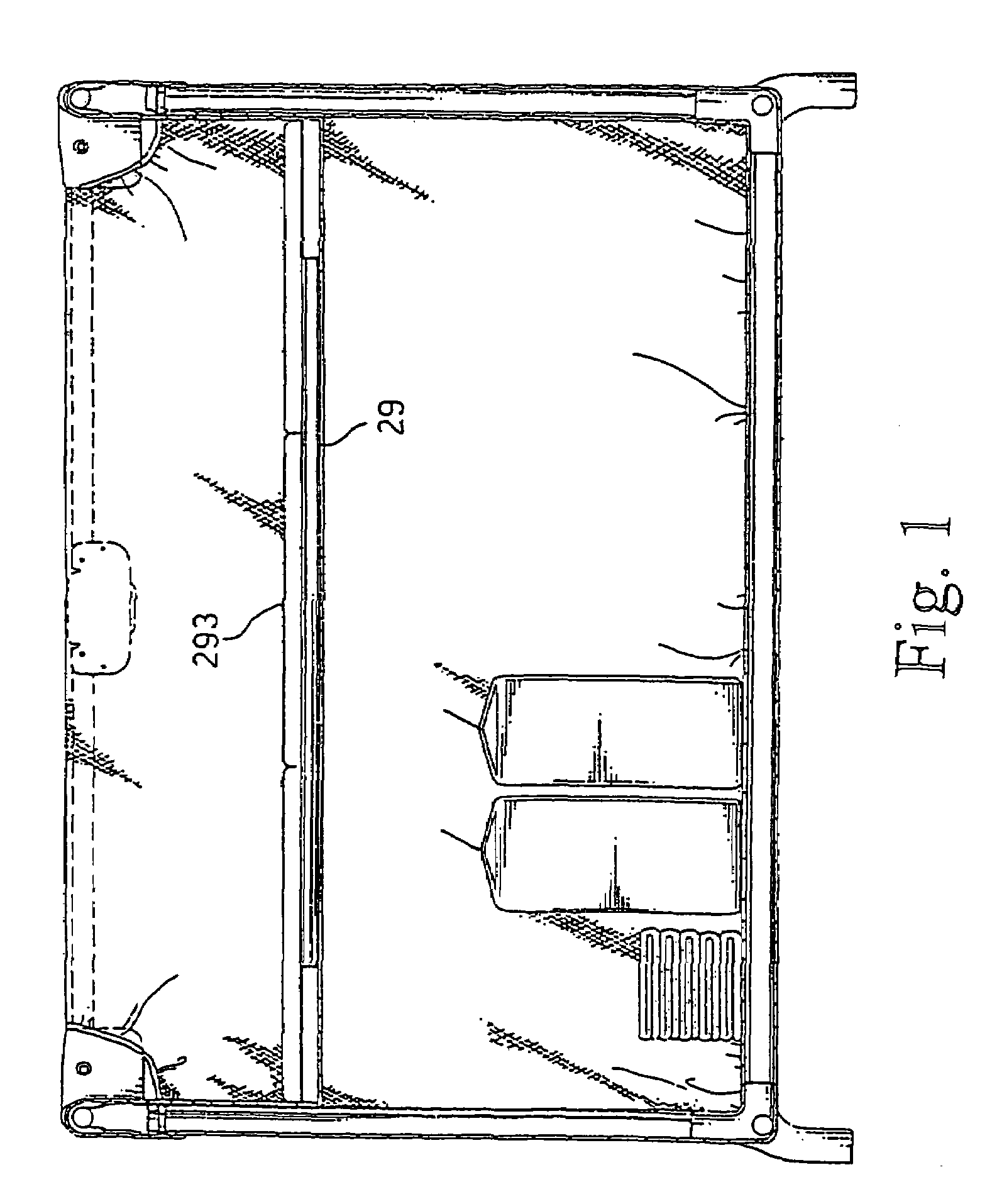 Bassinet having an accommodating space