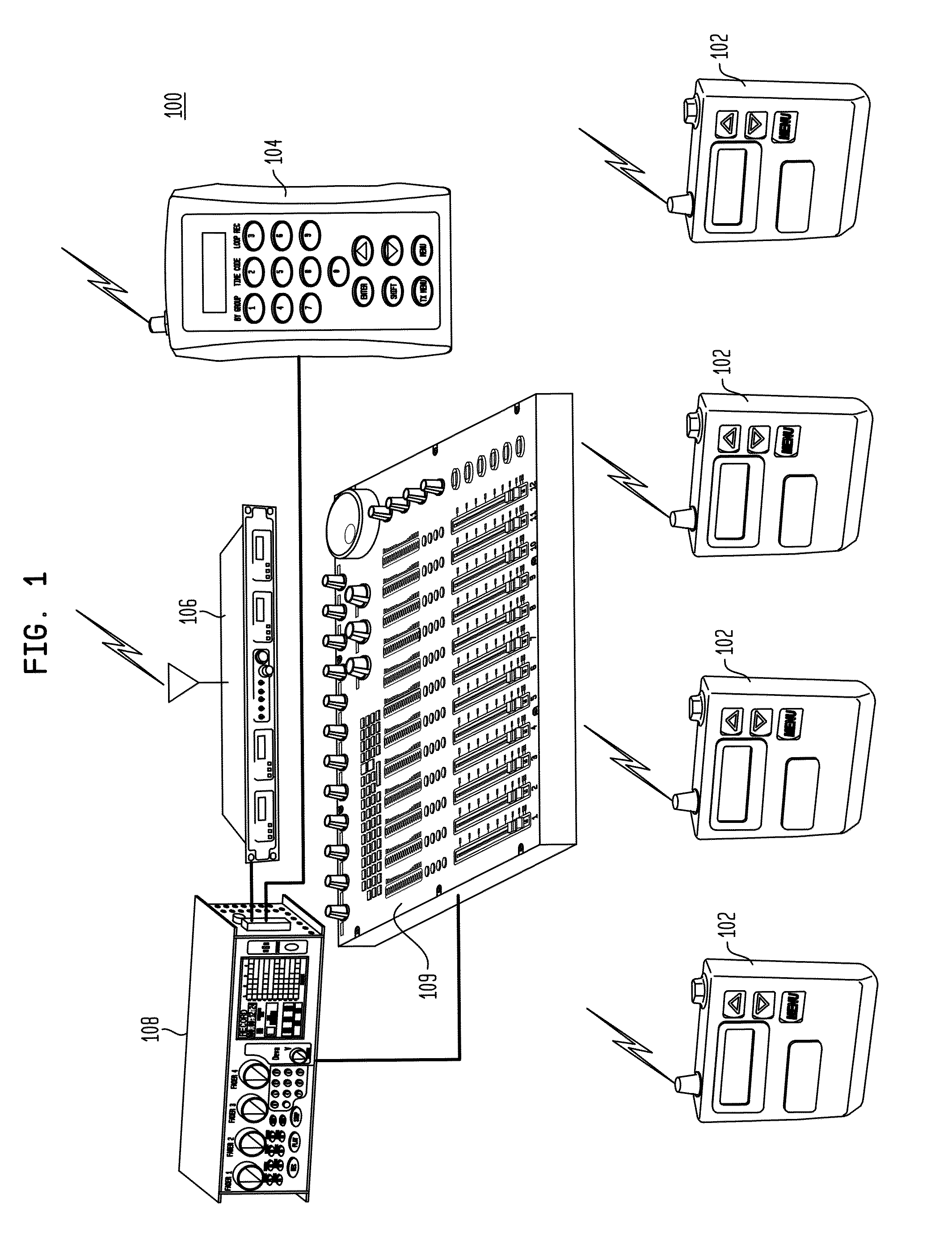 Systems and methods for remotely controlling local audio devices in a virtual wireless multitrack recording system