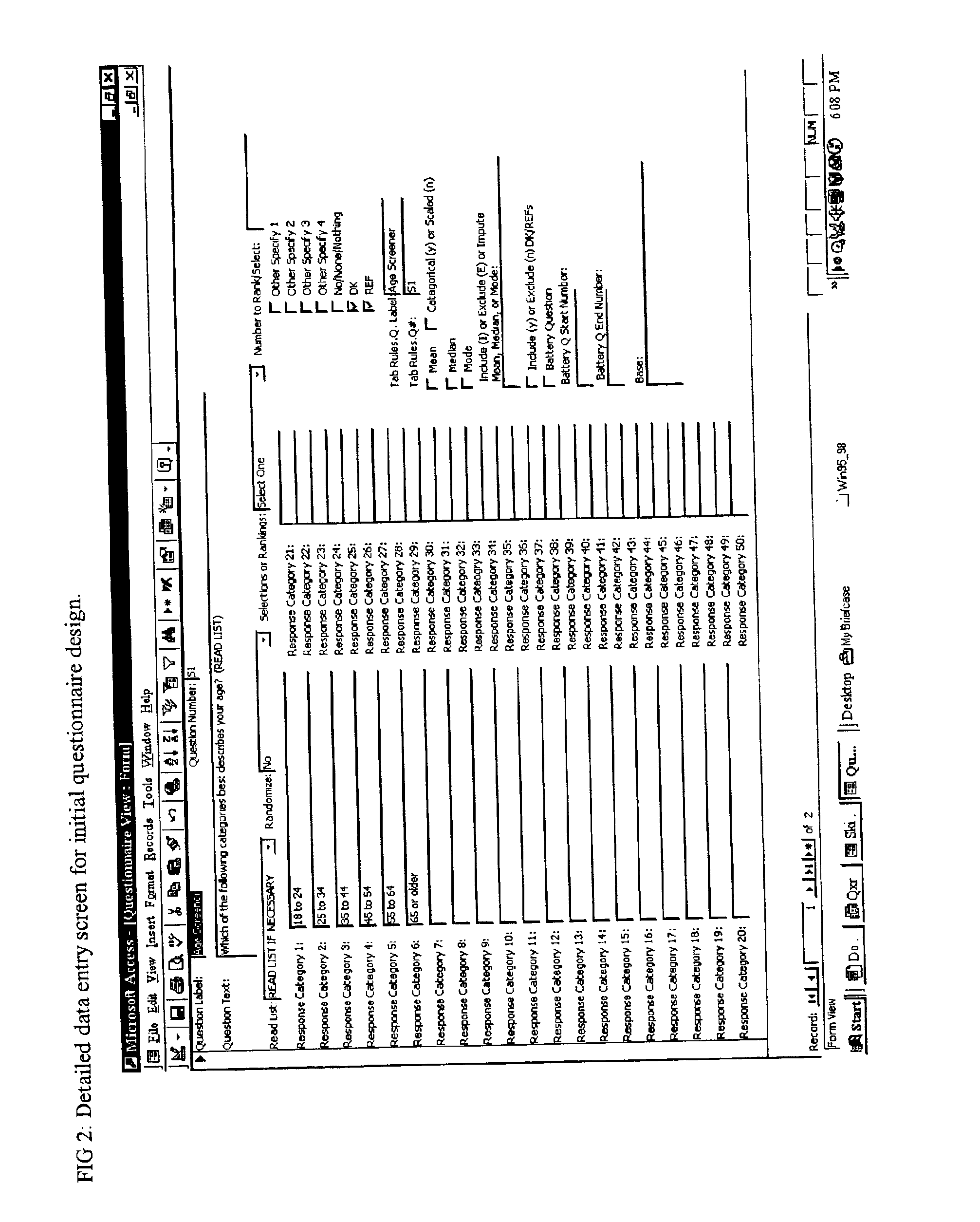 Method and apparatus for the design and analysis of market research studies