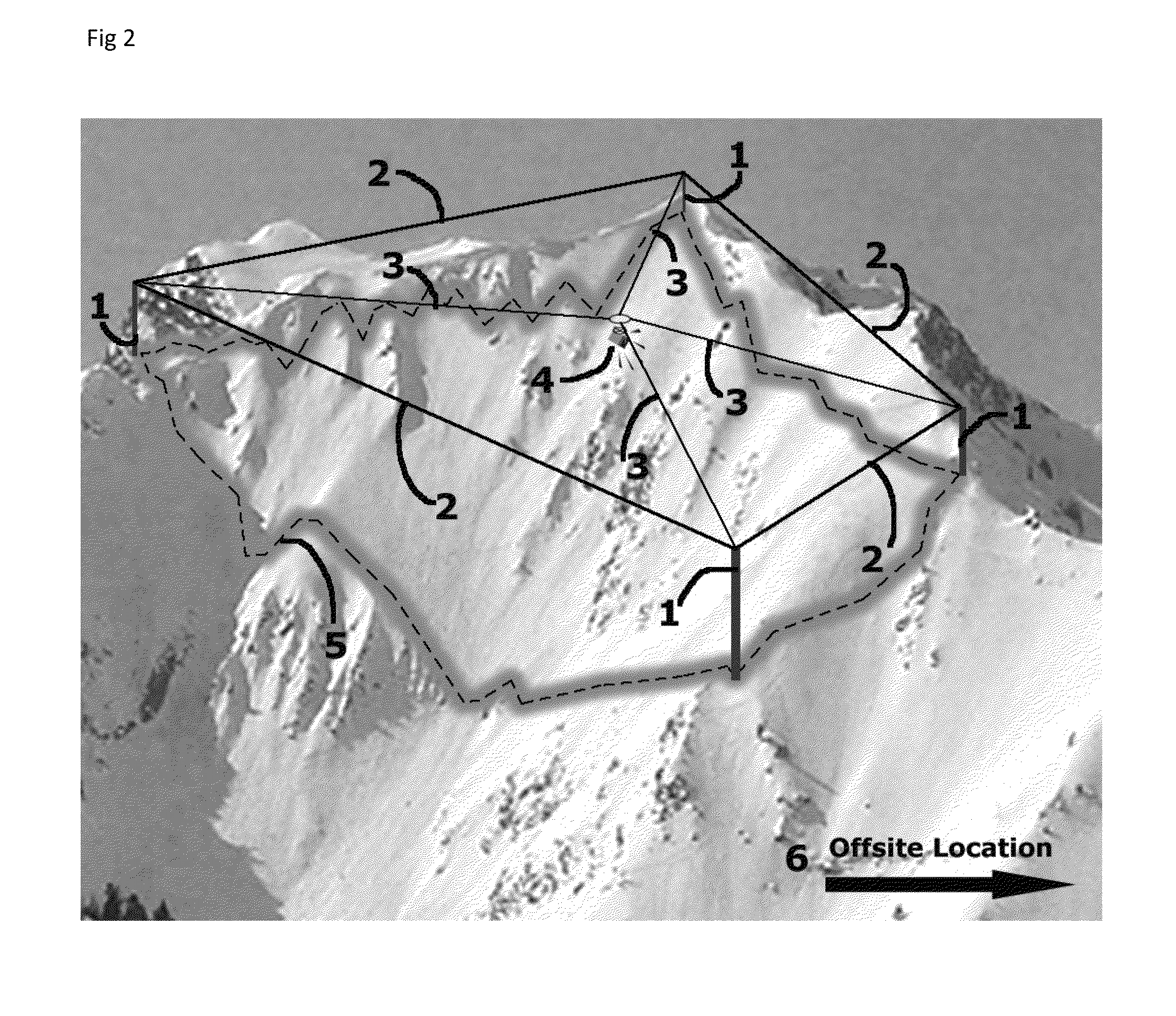 Non explosive process and device for triggering an avalanche