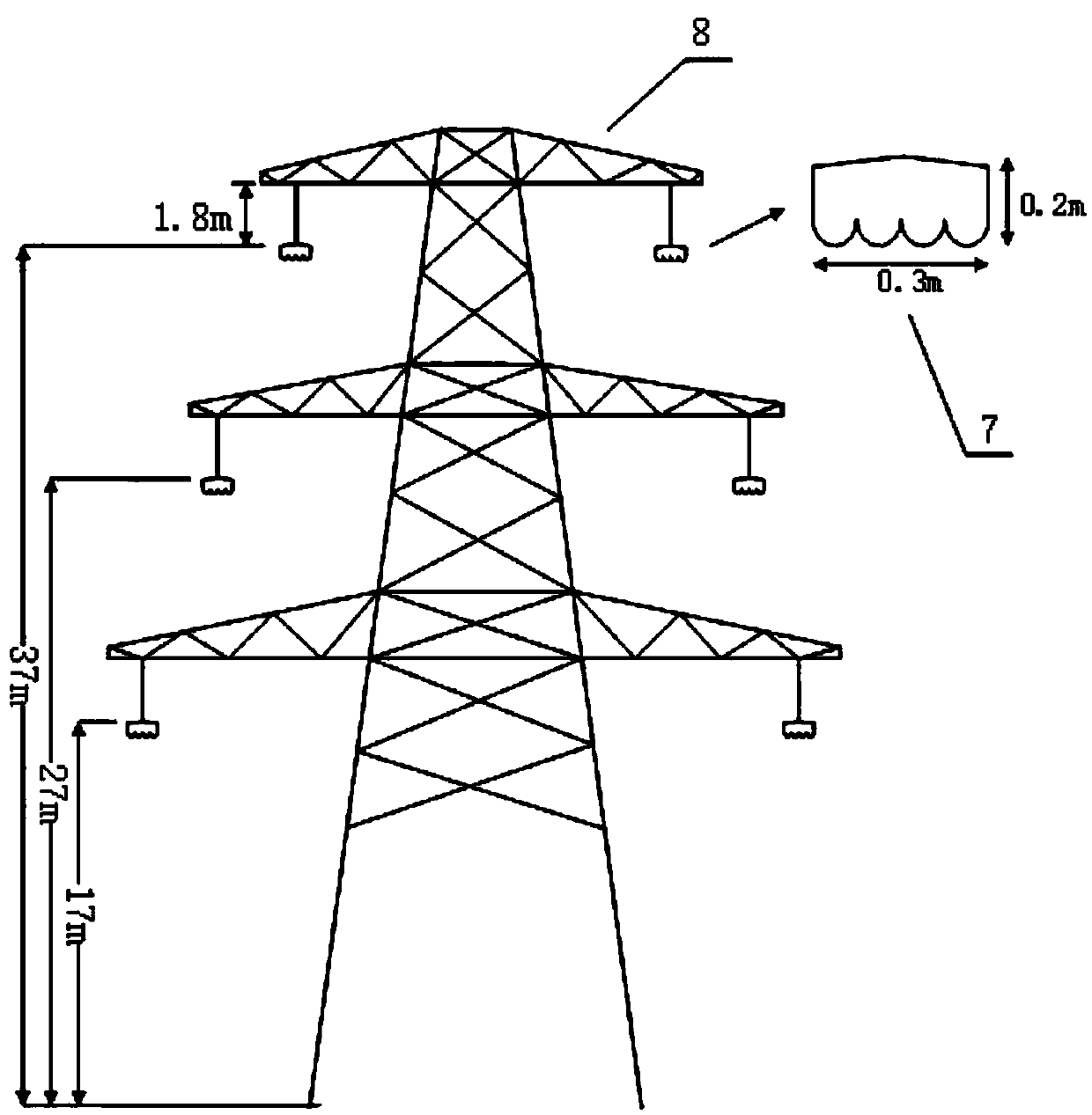 Unmanned aerial vehicle power wiring system based on combined navigation and computer vision