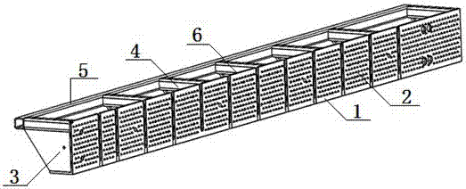 Production technology of precast concrete member rough surface