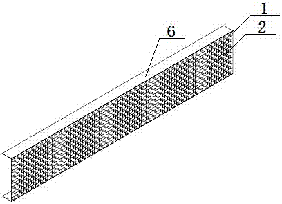 Production technology of precast concrete member rough surface