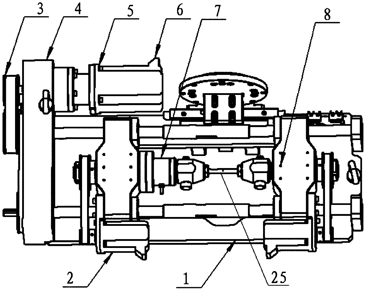 Tension and torsion composite in-situ tester applicable to neutron diffraction Euler ring