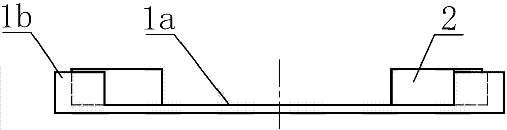 Clamp used for milling special-shaped samples of galvanized sheets