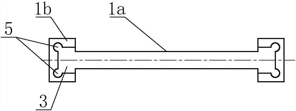 Clamp used for milling special-shaped samples of galvanized sheets