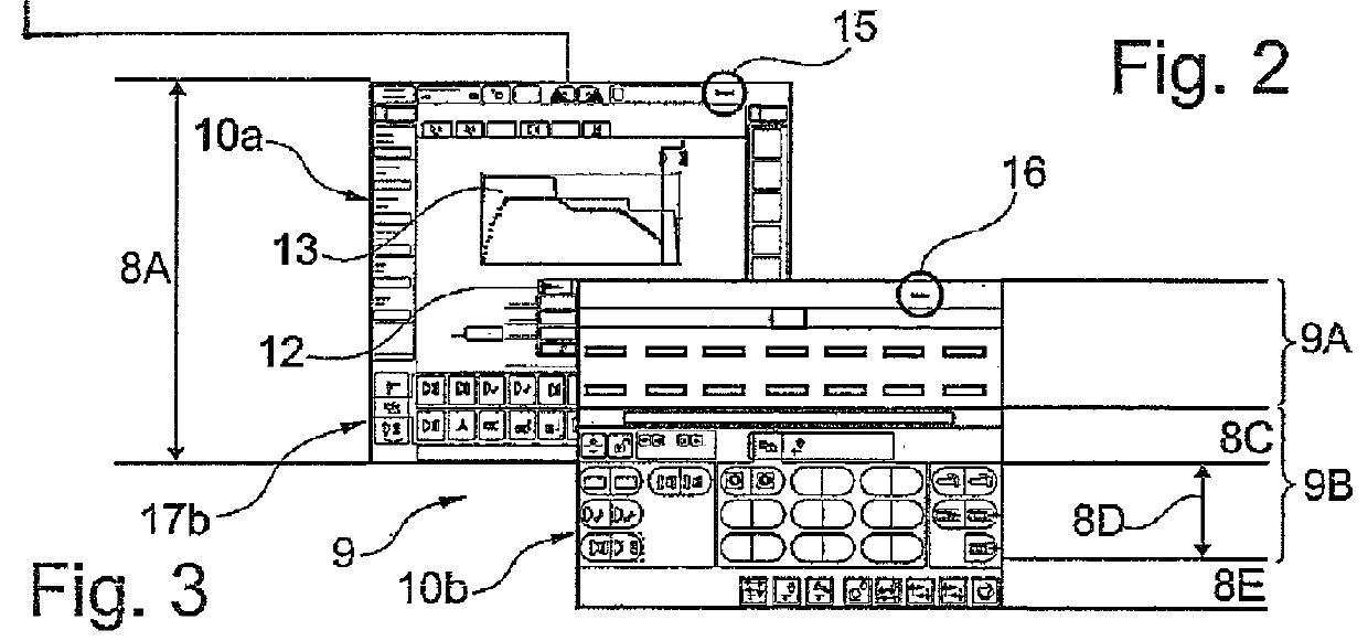 Device and method for operating a machine equipped with a handling device