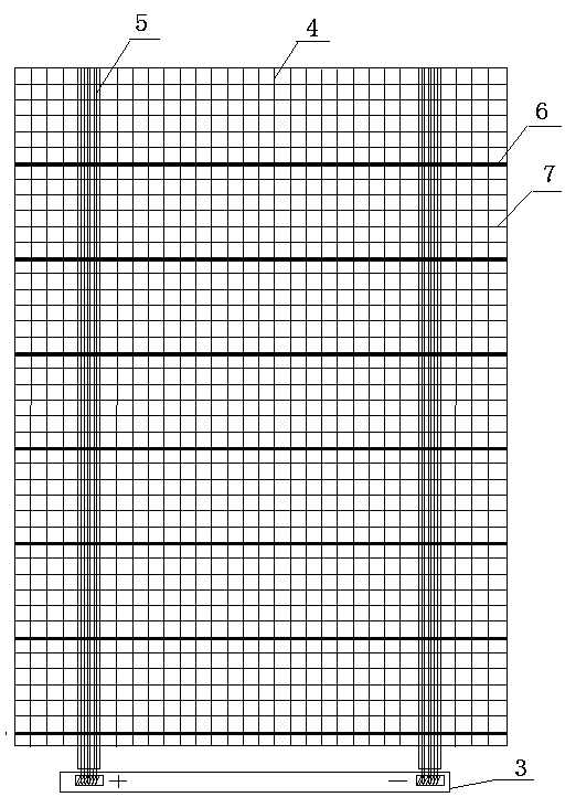 Woven graphene filament electric heating cloth