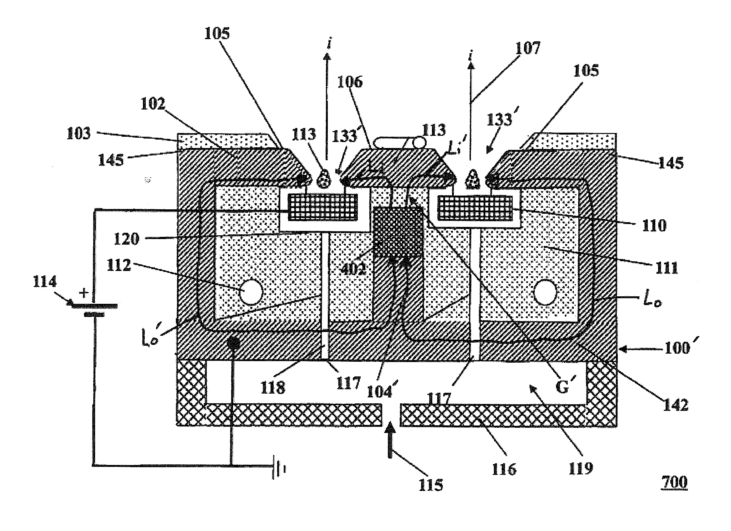 Closed drift ion source with symmetric magnetic field