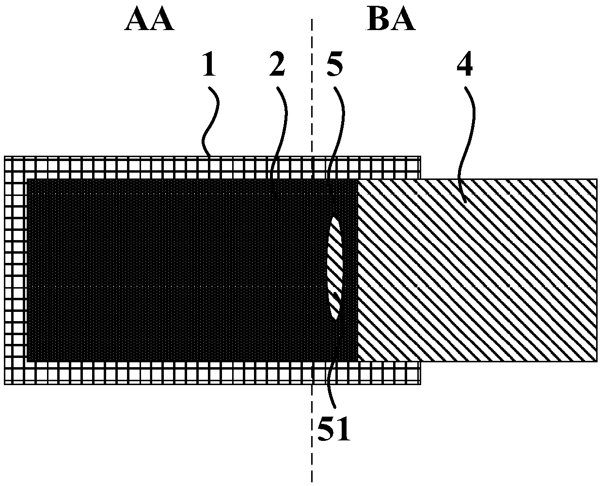 Electronic paper display screen, display equipment and binding method