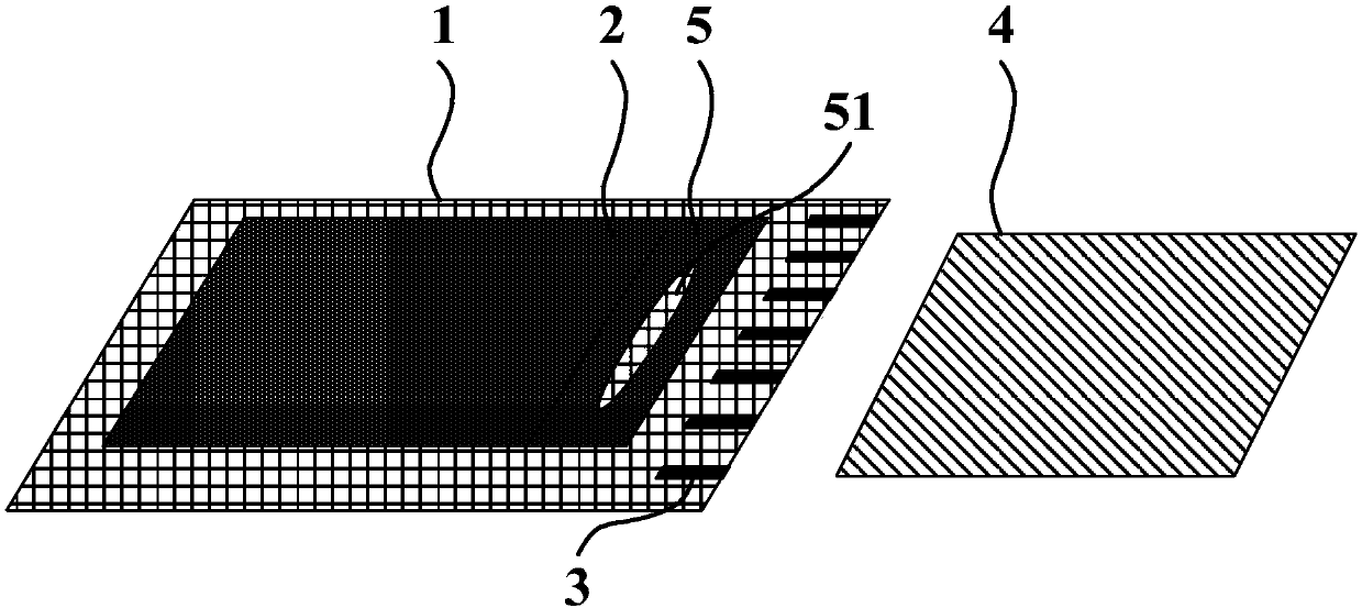 Electronic paper display screen, display equipment and binding method