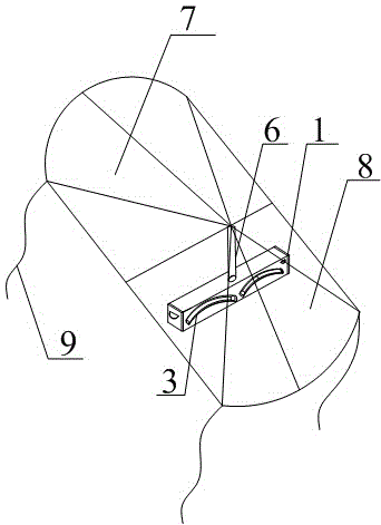 Multifunctional automobile sunshade umbrella and application method thereof