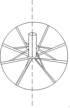 Multifunctional automobile sunshade umbrella and application method thereof