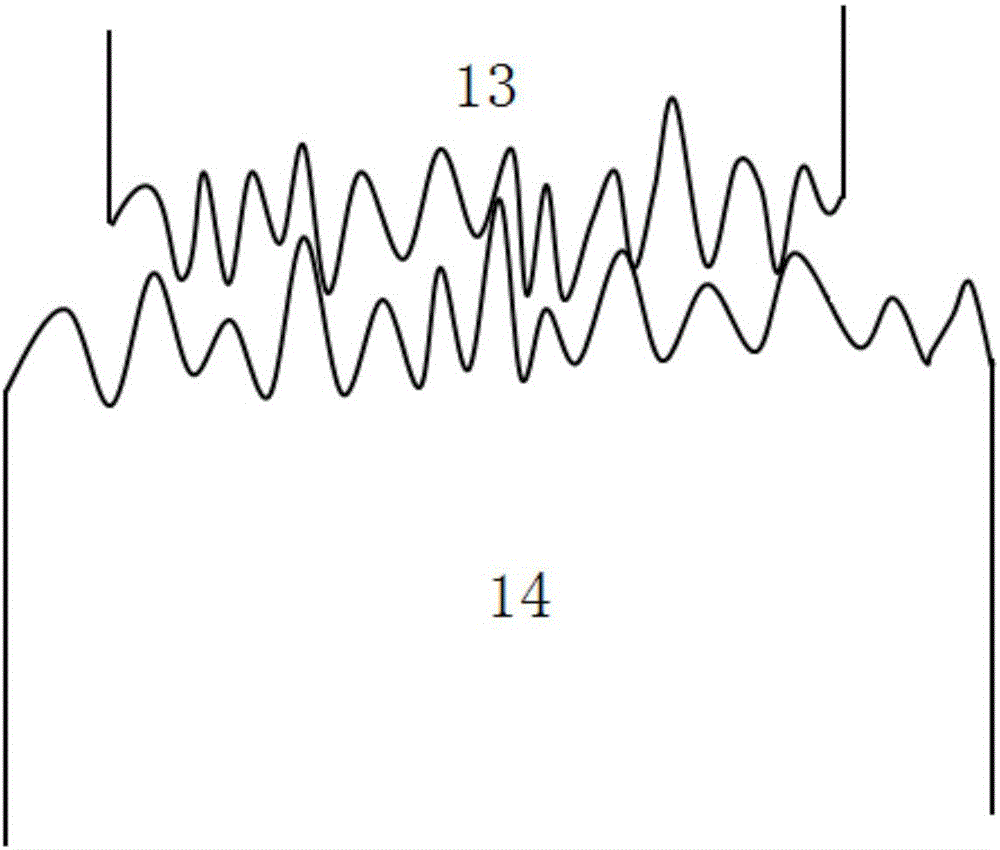 Bolt bonding surface real contact area measurement method and device