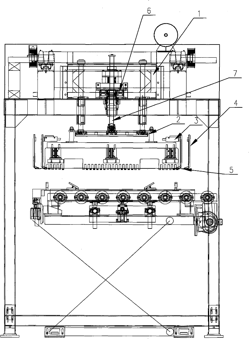 Copper crinkle removing mechanism