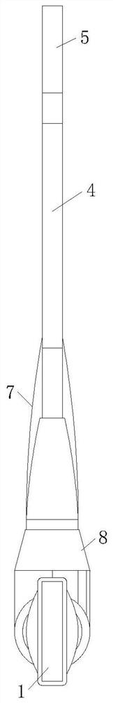 A low-voltage bypass copper busbar