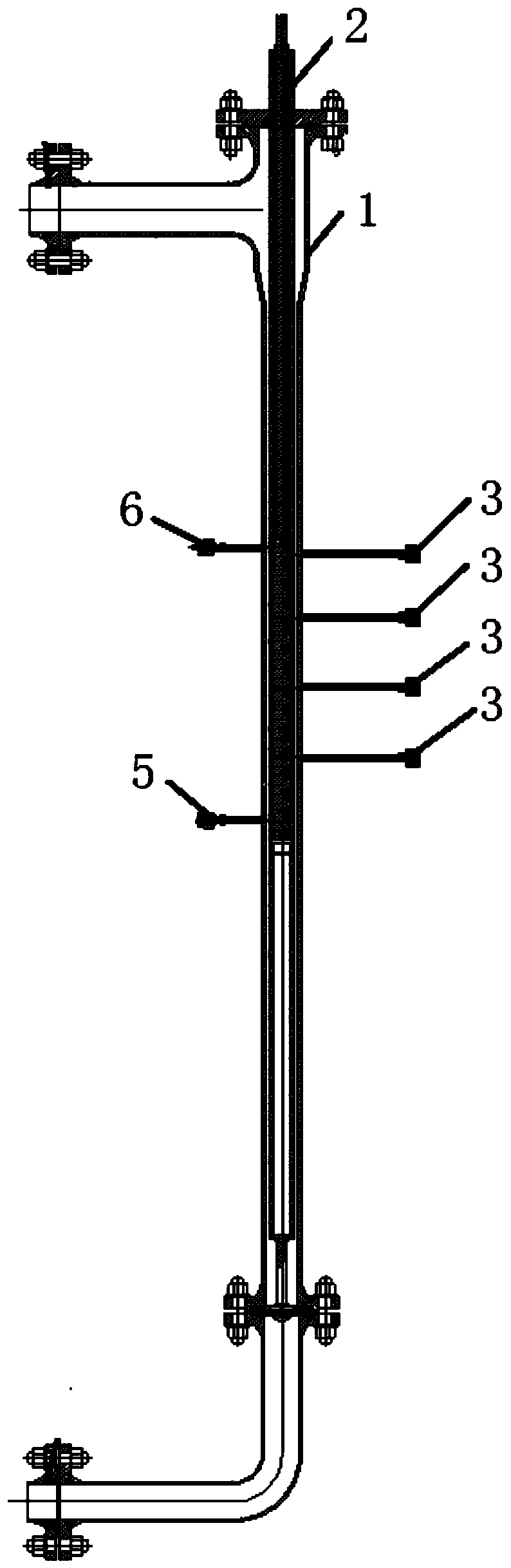 High-power thick rod fuel element simulation device