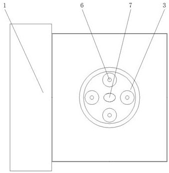 Domestic sewage filtering device