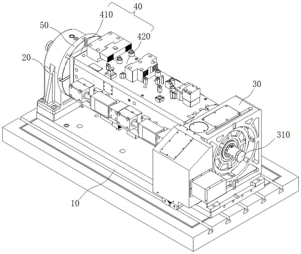 Machining device for control valve body