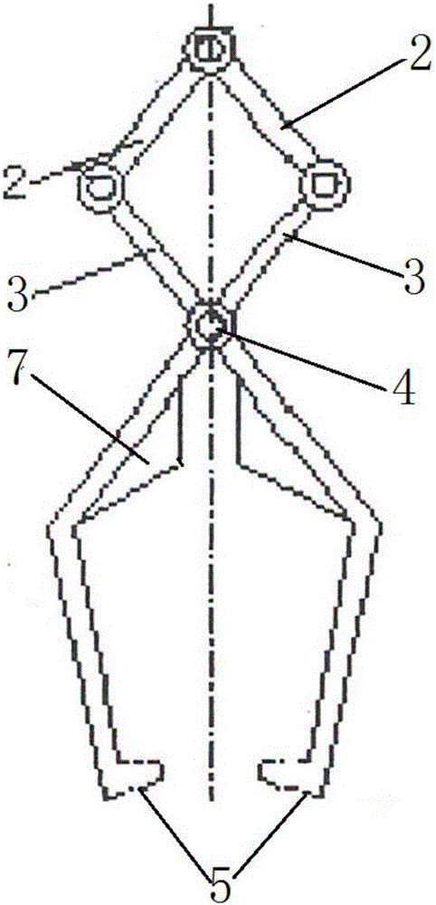 Special jig for hoisting of crushing teeth of crushing machine