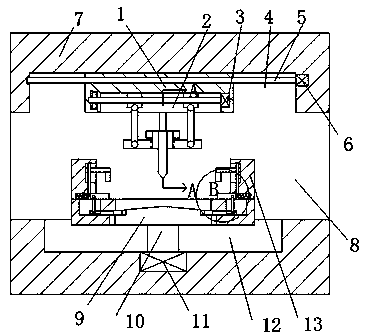 Circuit board drilling device