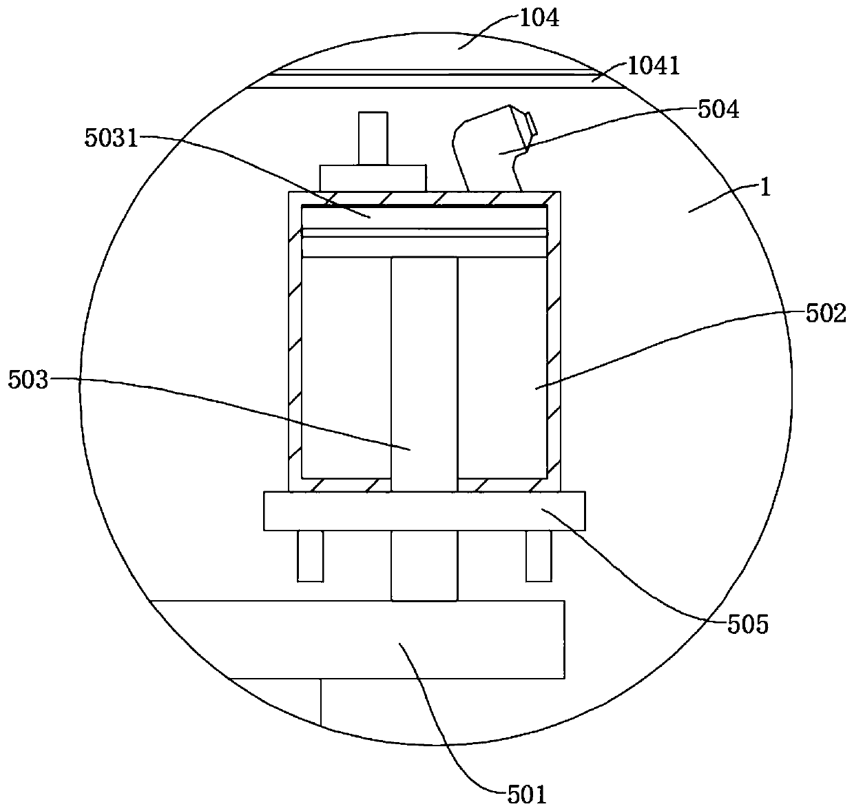 Forestry engineering seedling raising device